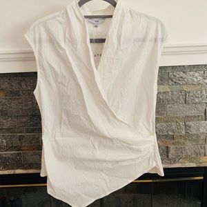 FATE Asymmetrical Wrap Top Blouse
